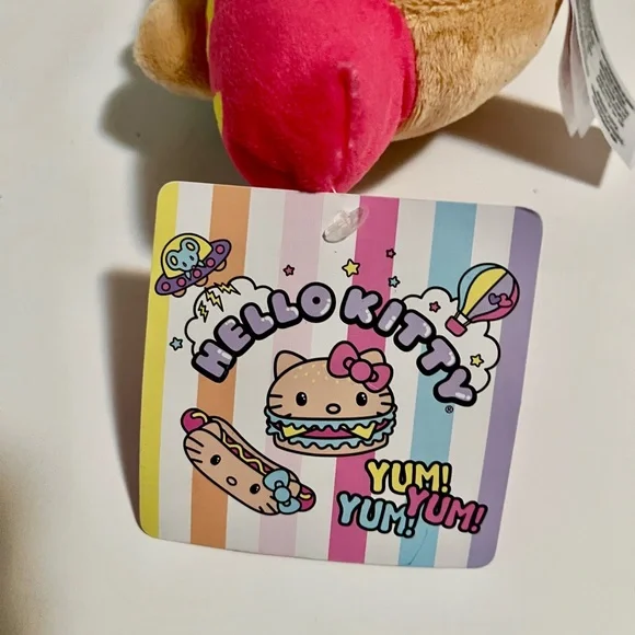 Hello Kitty Yum! Yum! Hot Dog Plush - Picture 3 of 4